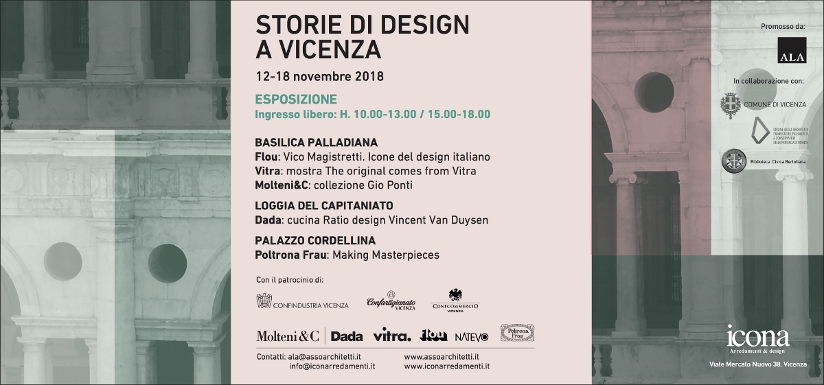 Storie di Design a Vicenza 2018